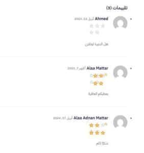 آراء الطلاب حول دورة الحوسبة السحابية 